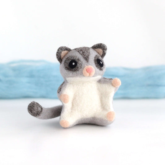 Needle Felted Sugar Glider by Wild Whimsy Woolies