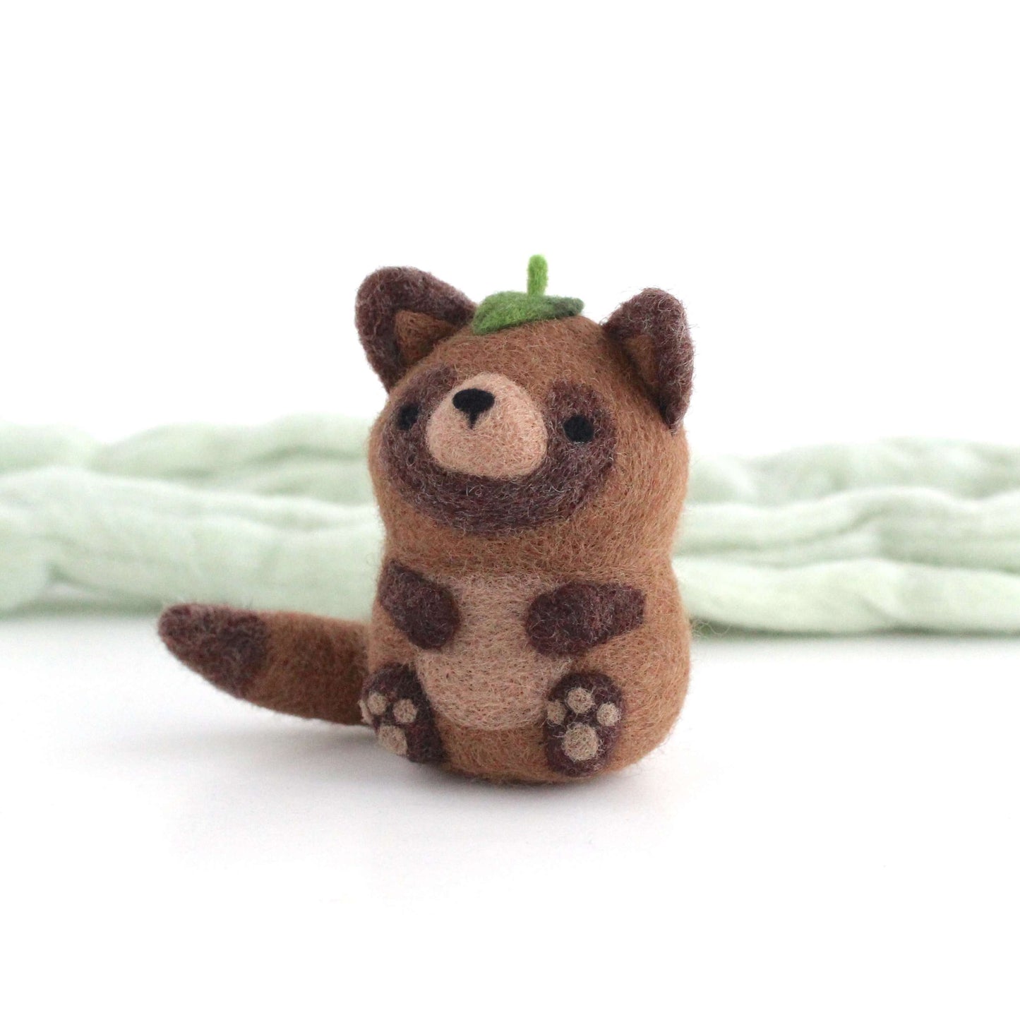 Needle Felted Tanuki