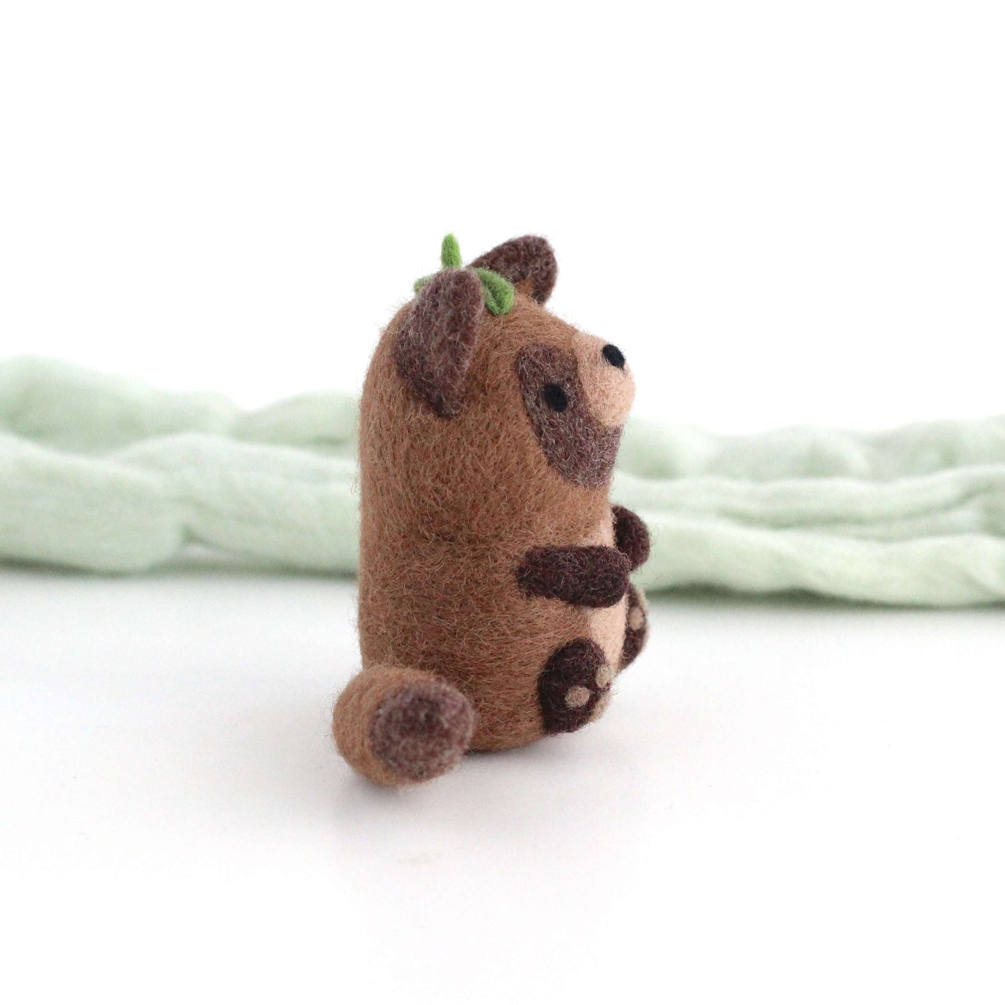 Needle Felted Tanuki