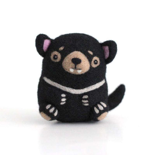 Needle Felted Tasmanian Devil