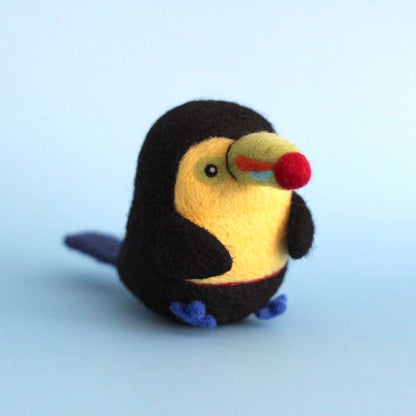 Needle Felted Toucan by Wild Whimsy Woolies