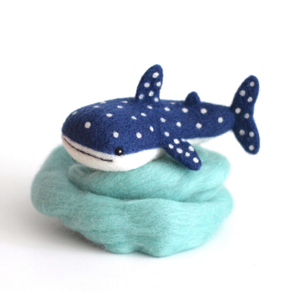Needle Felted Whale Shark by Wild Whimsy Woolies