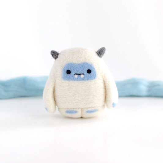 Needle Felted Yeti