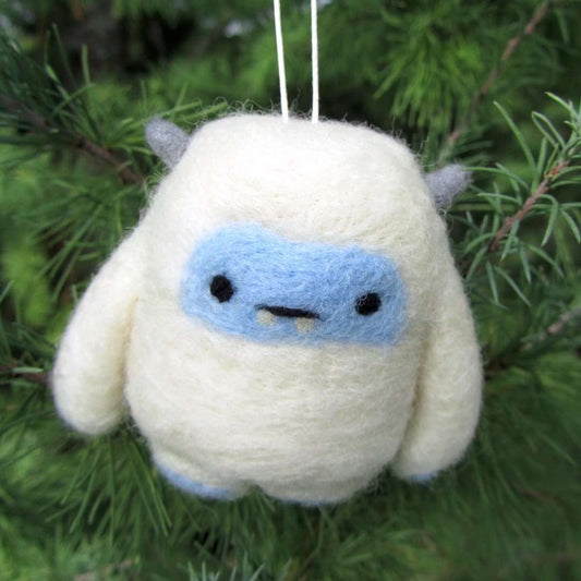 Needle Felted Yeti