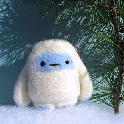 Needle Felted Yeti by Wild Whimsy Woolies