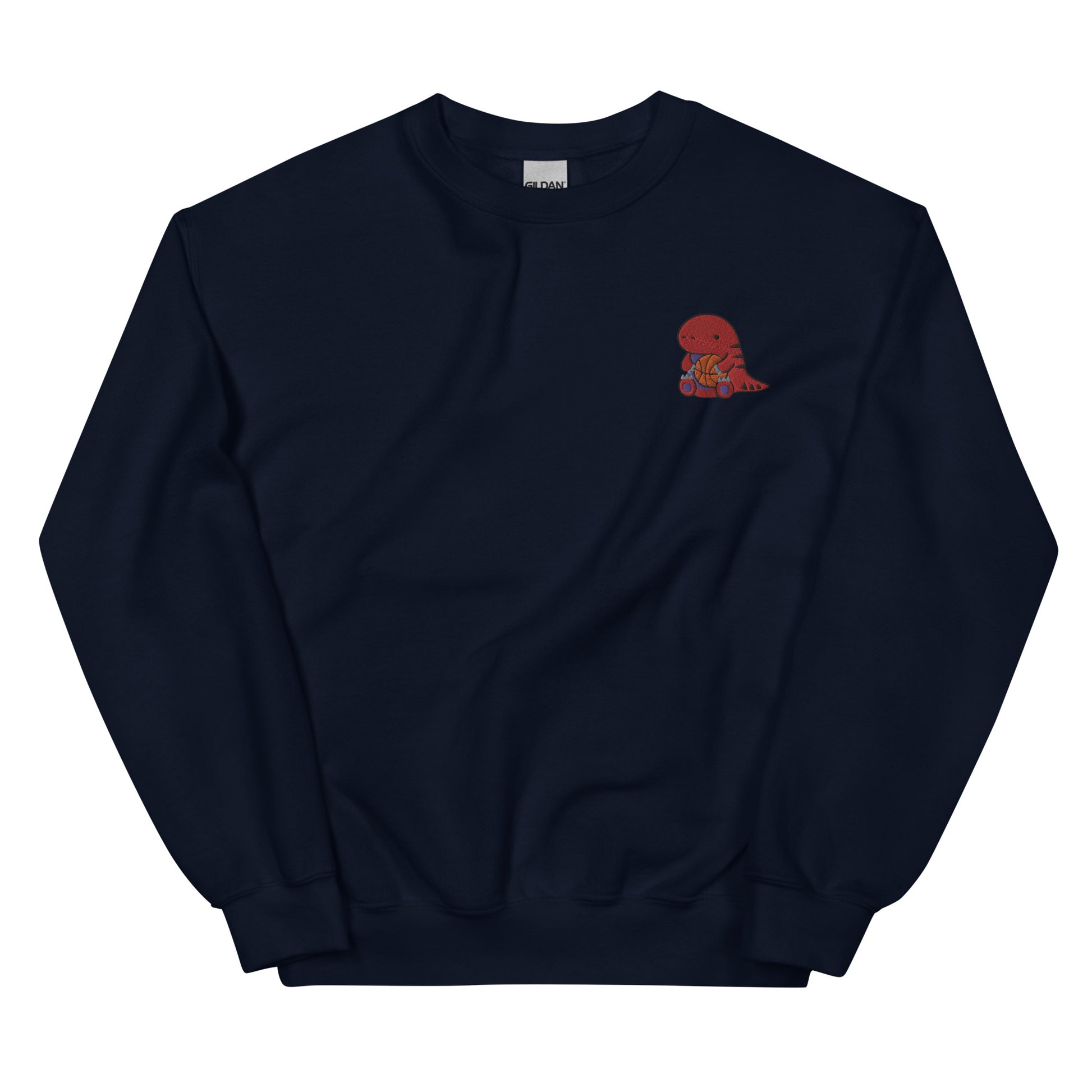 Embroidered Raptor Sweatshirt - Toronto Basketball Apparel: Navy / S