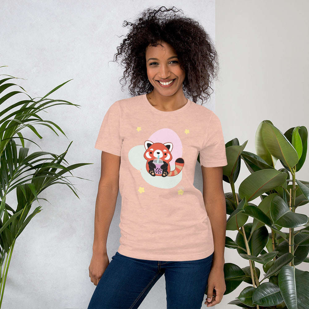 Bubble Tea Red Panda T-Shirt